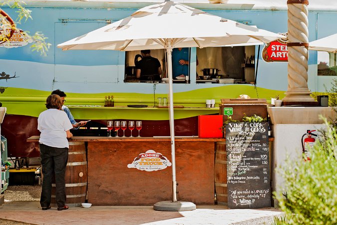 The Adobe Food Truck. Credit Oriana Koren for The New York Times